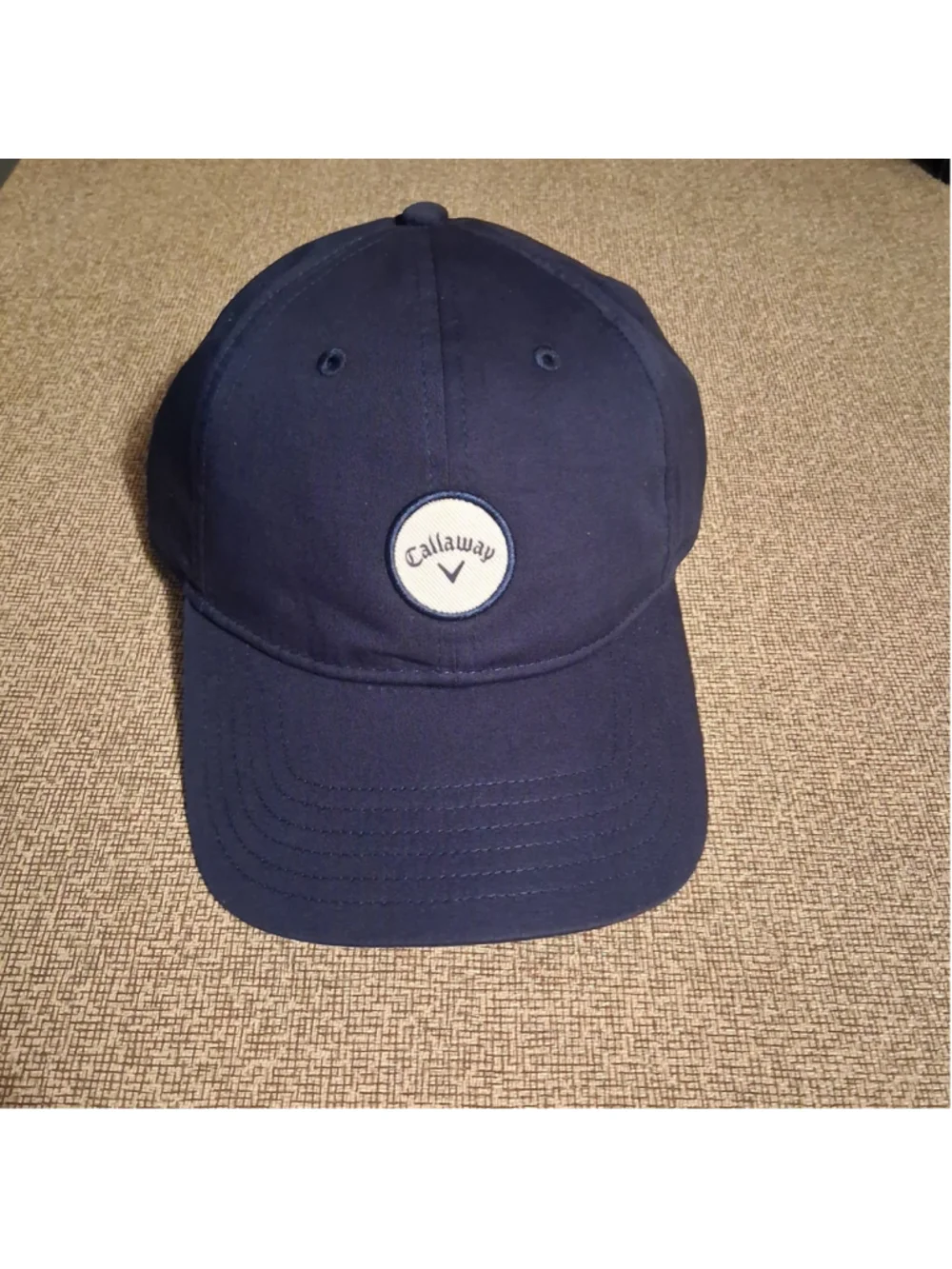 NWT Callaway Golf Unisex Hat Heritage Twill Navy/White
